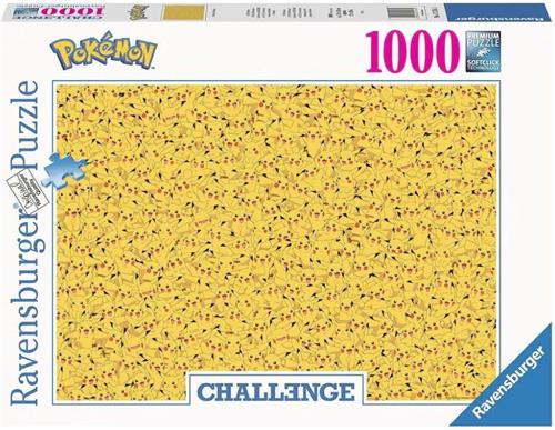 Ravensburger Pokémon - Challenge Pikachu (1000 pieces) Puzzel - Geel