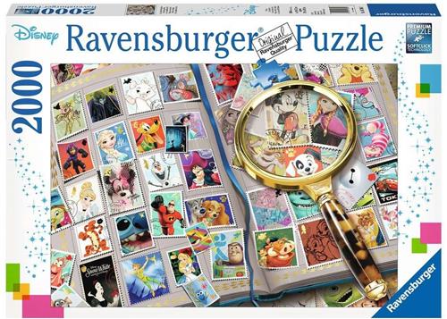 Ravensburger puzzel Mijn mooiste postzegels - Legpuzzel - 2000 stukjes