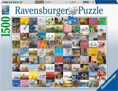Ravensburger puzzel 99 fietsen en meerâ¦. - Legpuzzel - 150 stukjes