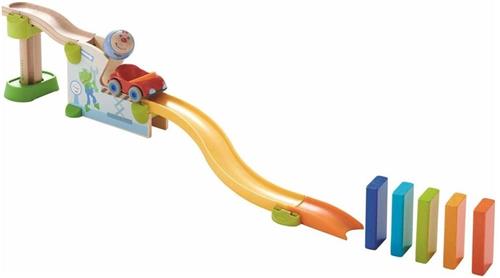 Haba Kullerbü Knikkerbaan - Themaset Hup in de auto