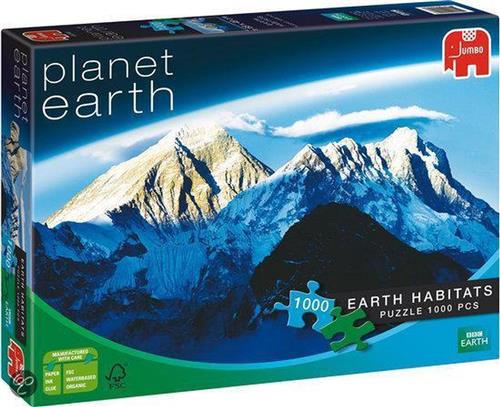 Jumbo Puzzel BCC Planet Earth Habitats: Sneeuwlandschap - Legpuzzel - 1000 stukjes