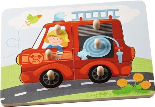 Haba inlegpuzzel brandweer