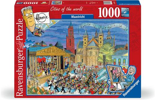 Ravensburger puzzel Fleroux Maastricht - Legpuzzel - 1000 stukjes