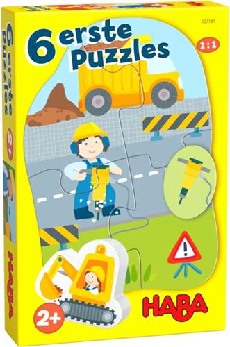 Puzzel - Eerste puzzels - De bouwplaats - 2, 2, 3, 3, 4 & 4st.