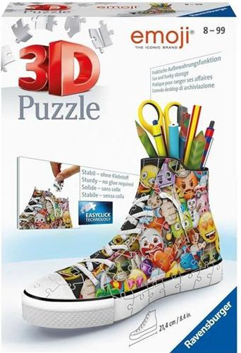 Ravensburger Sneaker Emoji - 3D puzzel - 108 stukjes