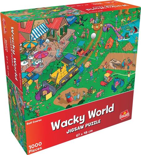 Goliath Wacky World PUZZEL Golf course 1000 stukjes
