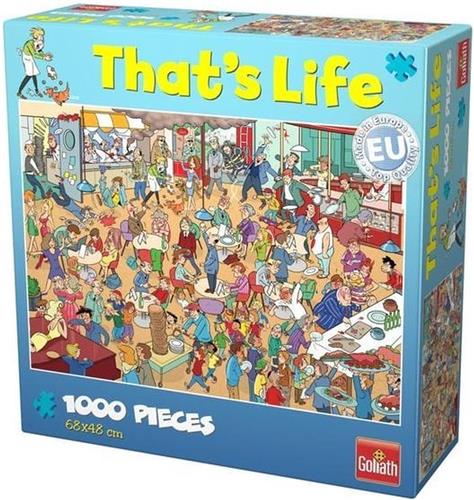 Goliath That's life 1000 stukjes Lunchroom 71421 1000 pcs stukjes pieces