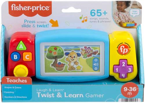 FISHER PRICE TWIST AND LEARN GAME.