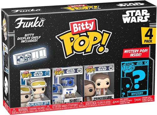FUNKO BITTY POP: STAR WARS S2 - LUKE 4PK.