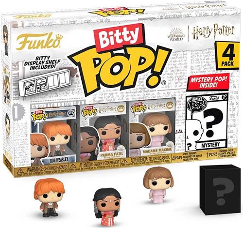 FUNKO BITTY POP: HARRY POTTER GOBLET OF FIRE - RON 4PK.