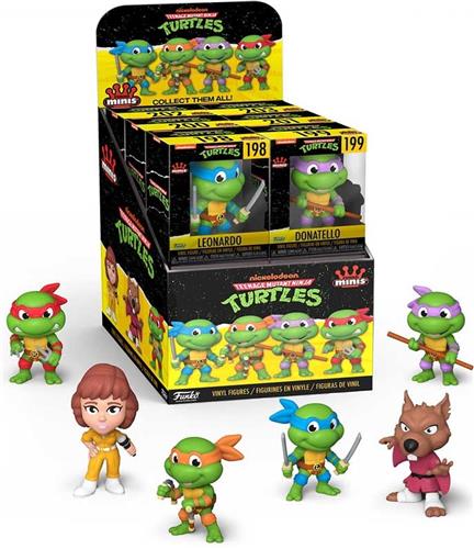 FUNKO MINI VINYL FIGURES: TMNT ASSORTED.
