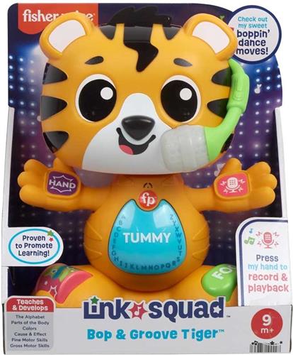 FISHER PRICE - LINK SQUAD BOP & LEARN TIGER.