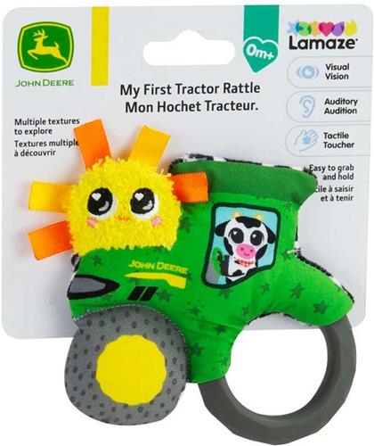 LAMAZE JOHN DEERE MY FIRST TRACTOR RATTLE.