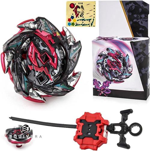 Equivera Beyblad Burst Turbo Set met Metal Fusion Tolset en Starter - Battling Arena Blade voor kinderen vanaf 6 jaar Beyblade
