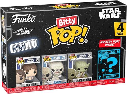 FUNKO BITTY POP: STAR WARS S2 - HAN 4PK.