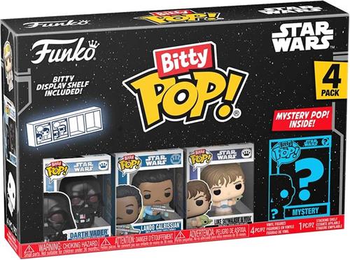 FUNKO BITTY POP: STAR WARS S2 - VADER 4PK.
