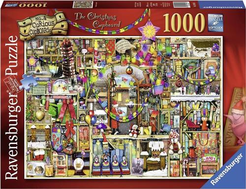 Ravensburger puzzel Colin Thompson The Christmas Cupboard - Legpuzzel - 1000 stukjes