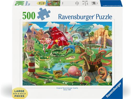 Ravensburger puzzel Putt Putt Paradise - Legpuzzel - 500 Large Format stukjes