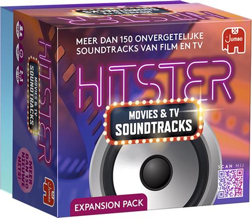 Jumbo - Hitster  Movies & TV Soundtracks - Uitbreidingsset - Partyspel - Actiespel