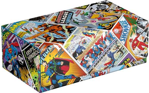 Squaroes - Collectors Case DC Justice League - Vintage Comics