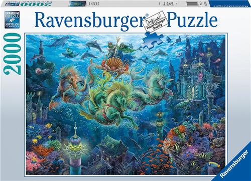 Ravensburger puzzel Onderwaterwereld - Legpuzzel - 2000 stukjes