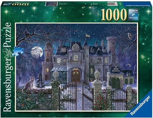 Ravensburger puzzel Kerstvilla - Legpuzzel - 1000 stukjes