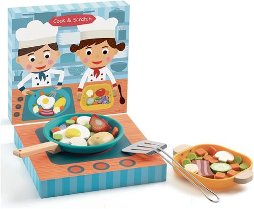 Djeco keukenspeelgoed Cook & Scratch