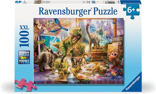 Ravensburger puzzel Dino Toys come to live - Legpuzzel - 100 XXL stukjes