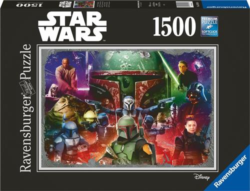 Ravensburger puzzel Boba Fett premiejager - Legpuzzel - 1500 stukjes