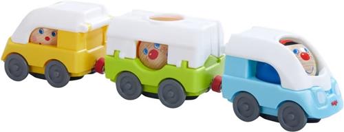 HABA Kullerbü Knikkerbaan Sneltrein - 5-delig