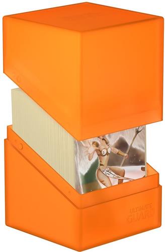 Ultimate Guard Boulder Deck Case 100+ Standard Size Poppy Topaz