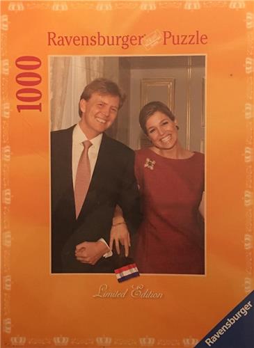 Willem Alexander en Maxima puzzel Ravensburger