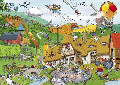 That's Life 1000pcs Farm