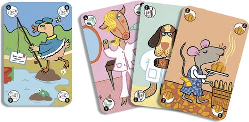 Djeco - Kaartspel Happy Family - 5-99j