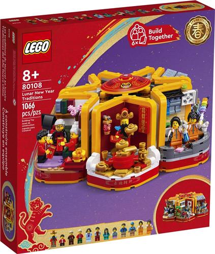 Lego 80108 - Tradities van Chinees nieuwjaar