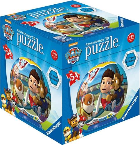 3D PAW Patrol Puzzel Rond 54 Stukjes Ravensburger 11917