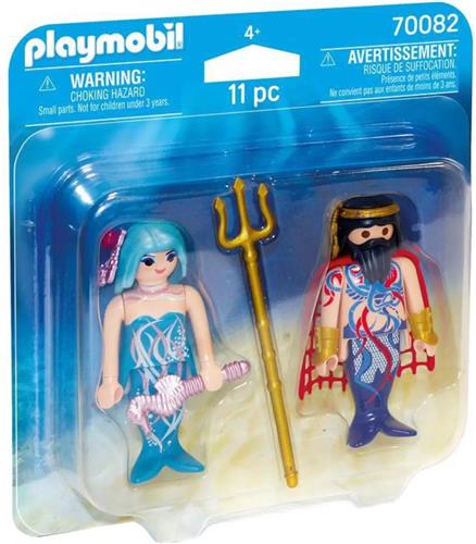 PLAYMOBIL  Zeekoning en meermin - 70082