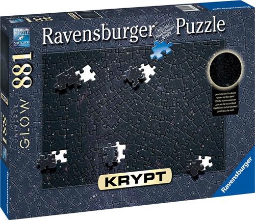 Ravensburger puzzel Krypt Universe Glow - Legpuzzel - stukjes