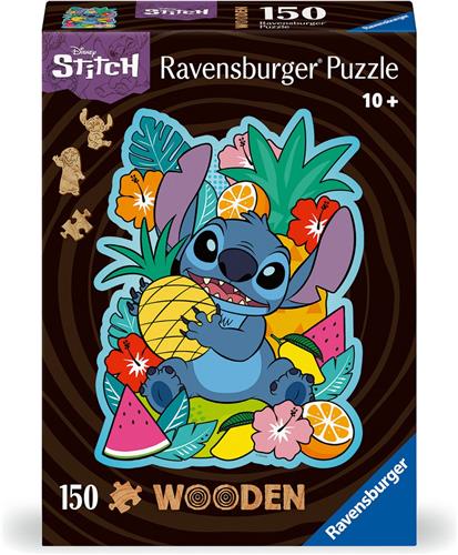 Ravensburger houten puzzel Disney Stitch - Legpuzzel - 150 stukjes
