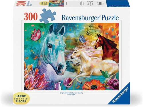 Ravensburger puzzel Lady, Fate and Fury - Legpuzzel - 300 stukjes extra groot