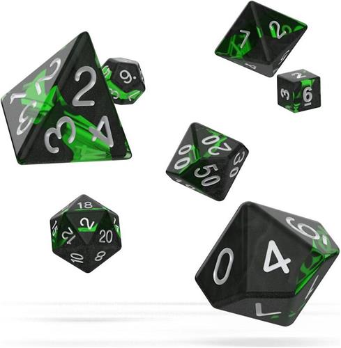 Oakie Doakie - Dice RPG Set Enclave - Emerald (7)