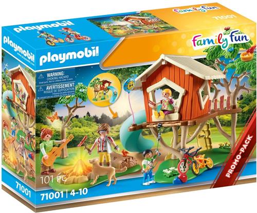 PLAYMOBIL Family Fun Avonturen boomhut met glijbaan - 71001