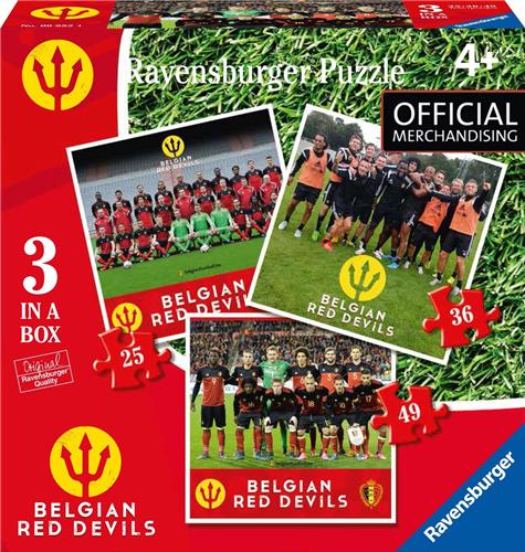 Ravensburger Red Devils 2016 Puzzels 25/36/49 stukjes