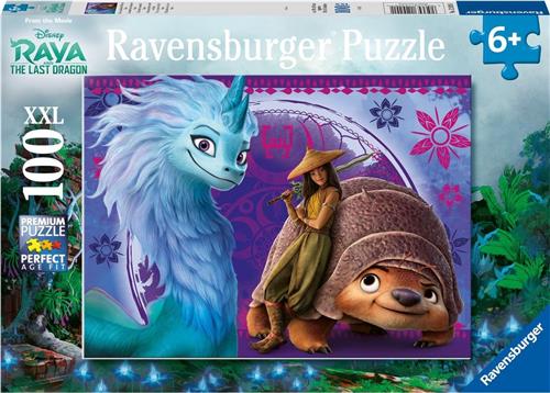 Ravensburger puzzel Disney Raya and the last Dragon - Legpuzzel - 100 stukjes