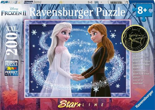 Ravensburger puzzel Disney Frozen Starline Zussen voor altijd - Legpuzzel - 200 stukjes