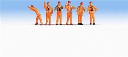 NOCH 36275 N Rangeerpersoneel figuren Geverfd, Staand