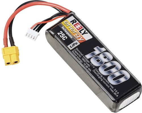Reely LiPo accupack 11.1 V 1800 mAh Aantal cellen: 3 25 C Softcase XT60