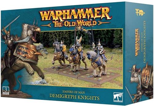 Warhammer - The Old World - Empire of Man - Demigryph Knights (06-107)