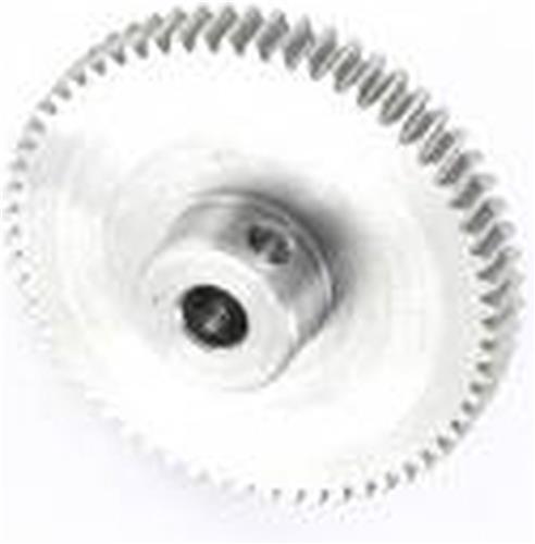 Reely Staal Recht tandwiel Soort module: 0.5 Boordiameter: 4 mm Aantal tanden: 60