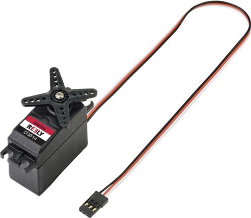 Reely Standaard servo D3614 Digitale servo Materiaal (aandrijving): Plastic Stekkersysteem: JR